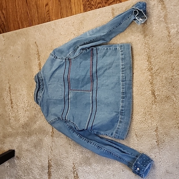 Tommy Hilfiger Girls Denim Jacket - Picture 8 of 9